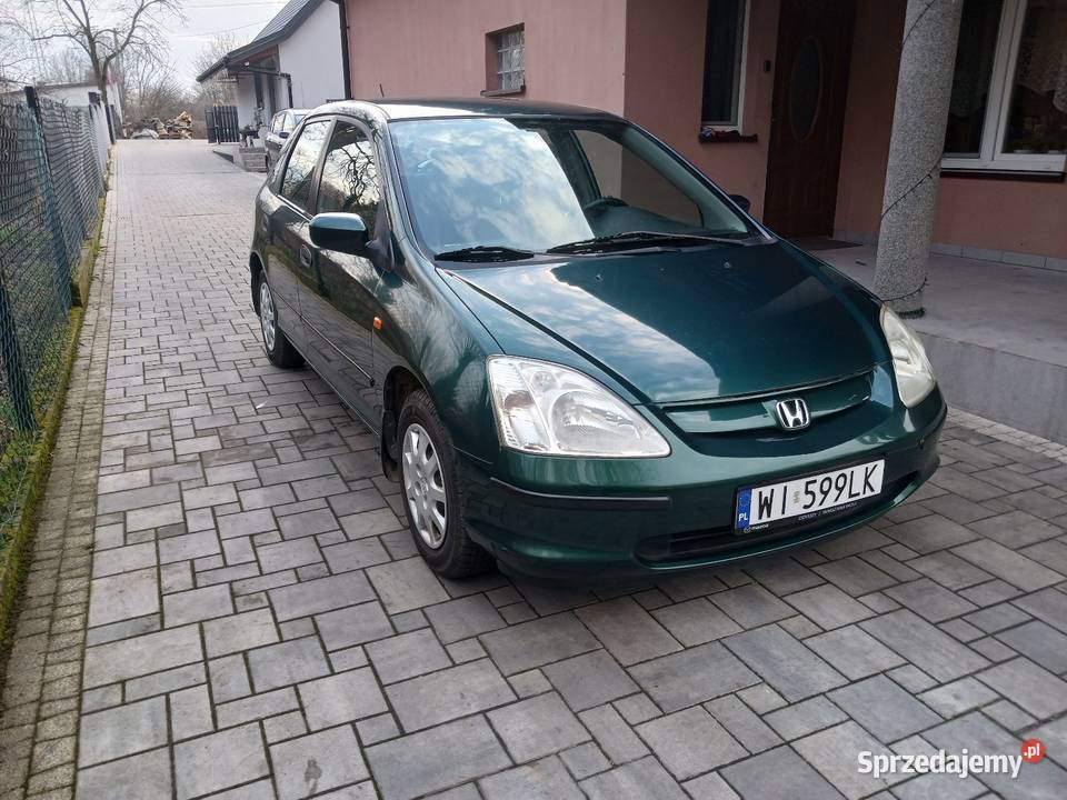 HONDA CIVIC VII 14 16V Benzyna 5D Czujniki