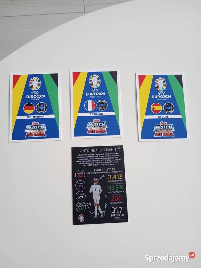 Topps karty euro 2024 karty Mysłowice