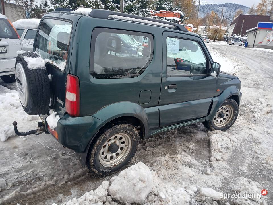 Sprzedam Suzuki 4x4 Rok produkcji 1999 Jimny Tymbark sprzedam