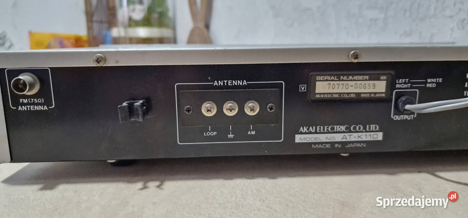 Tuner radio Akai ATK110 AT K 110 tuner Międzychód sprzedam