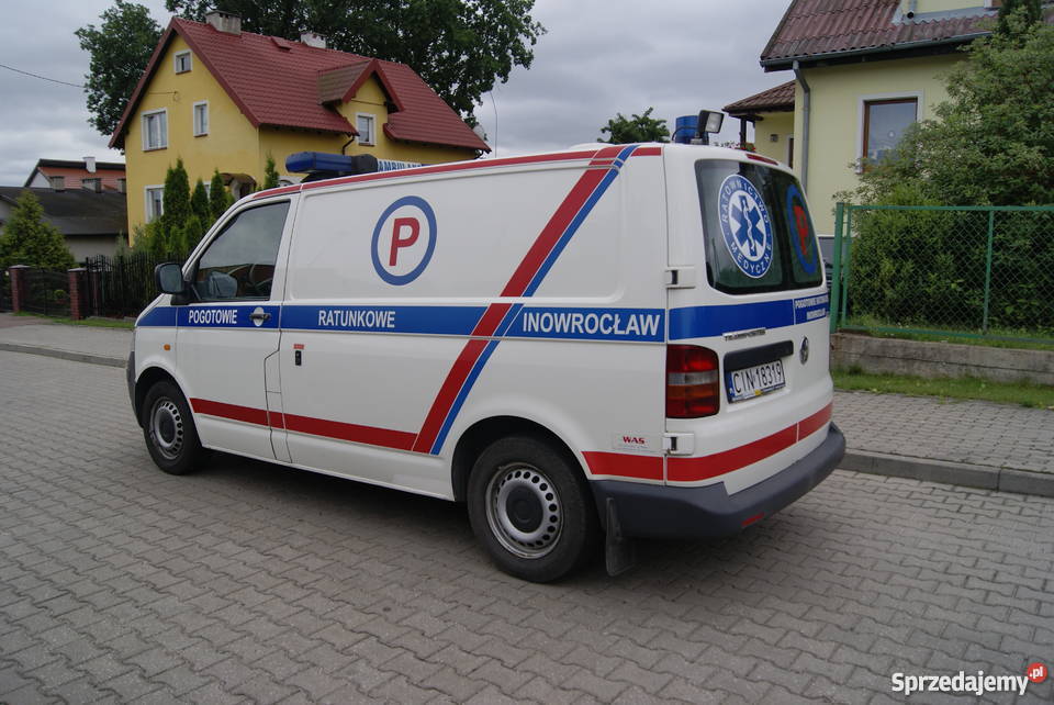 Ambulans karetka Volkswagen t5 transporter nosze warmińsko-mazurskie sprzedam