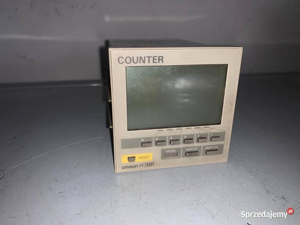 Omron H7BRBWVP500 Digital counter Used Pozostałe mazowieckie Warszawa