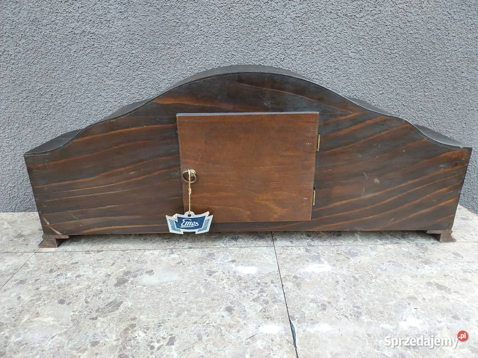 679 Obudowa starego zegara Emes kominkowy Tczew