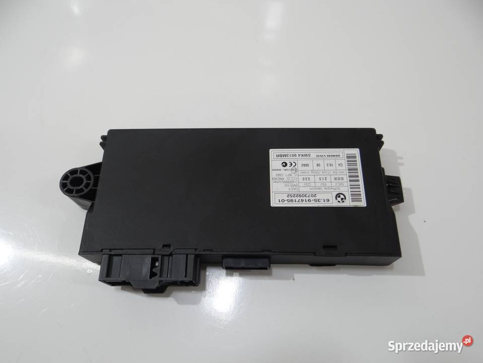 MODUŁ STEROWNIK KOMFORTU BMW E93 9147195 osobowe lubelskie