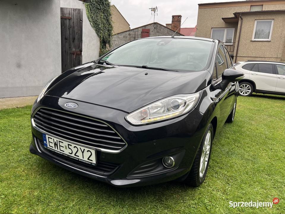 Ford Fiesta 10 benzyna 2015 klima grzana szyba immobilizer Wieruszów