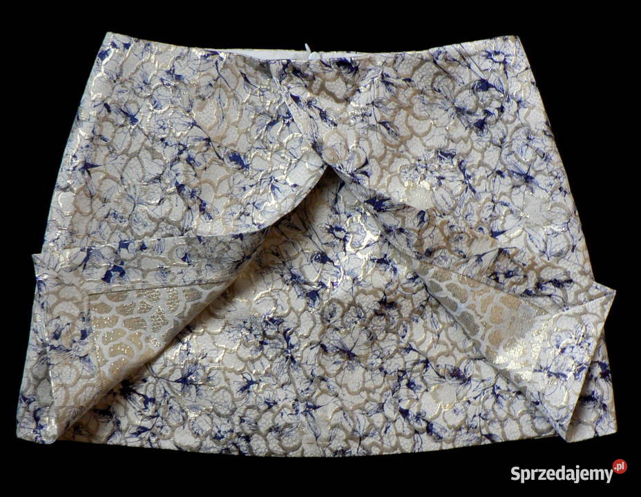 River Island świąteczna piękna spódniczka 38 Łódź