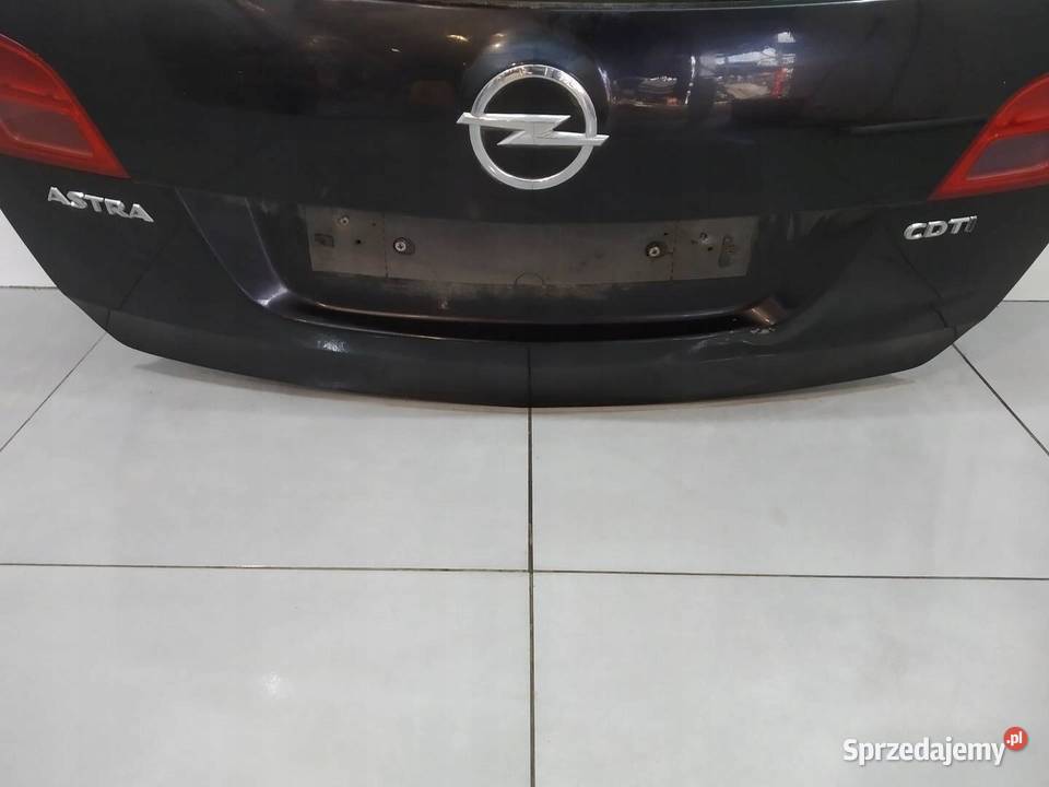KLAPA TYŁ SZYBA KOMBI Z20R Opel Astra IV 2009 Rok produkcji 2011