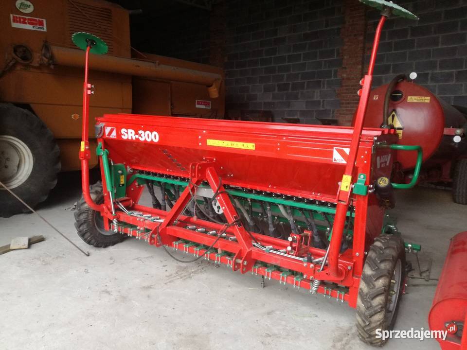 Siewnik zbożowy Agro Masz SR 300 POZNANIAK nieuszkodzony Kutno sprzedam