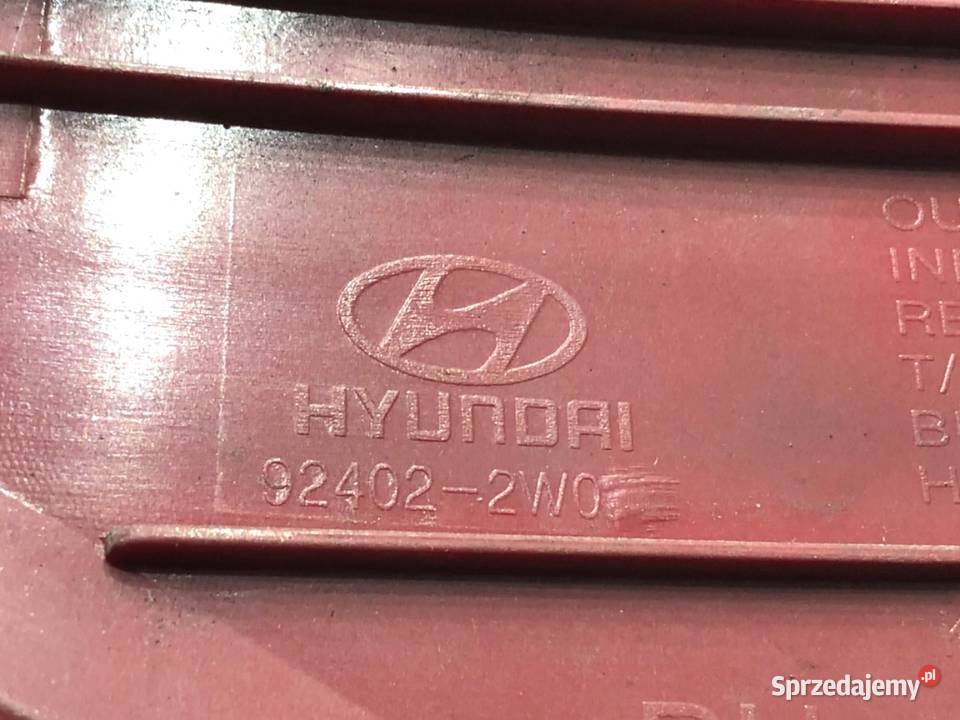 LAMPA PRAWY TYŁ HYUNDAI SANTA FE III 924022W0 Lampy tylne