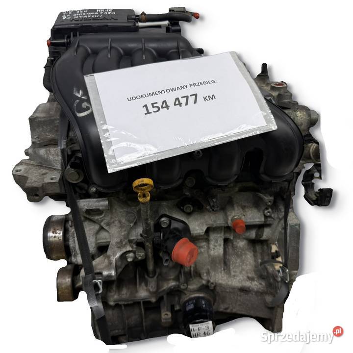 SILNIK Nissan Qashqai 16 16V 8 wtrysków 2x osobowe