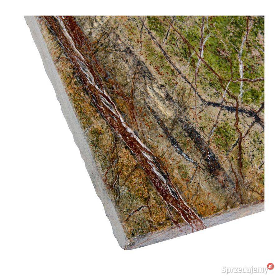 Płytki Marmur Rain Forest Green szczotkowany małopolskie Kraków