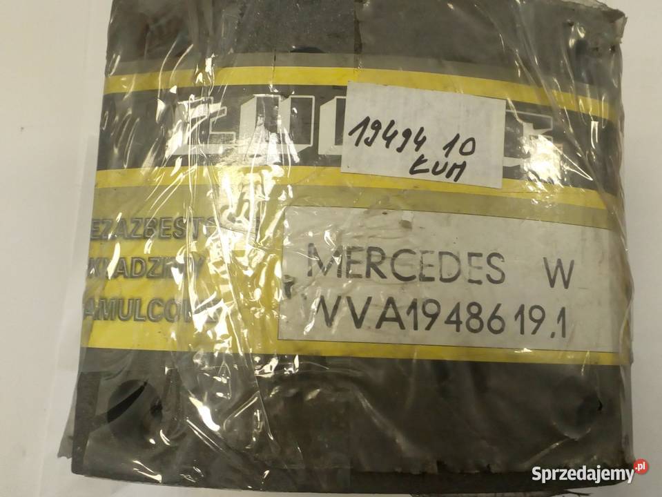 19494 00 ŁUM Okładziny hamP MAN DB 410x163mm ciężarowe Szczęki hamulcowe Olsztyn sprzedam