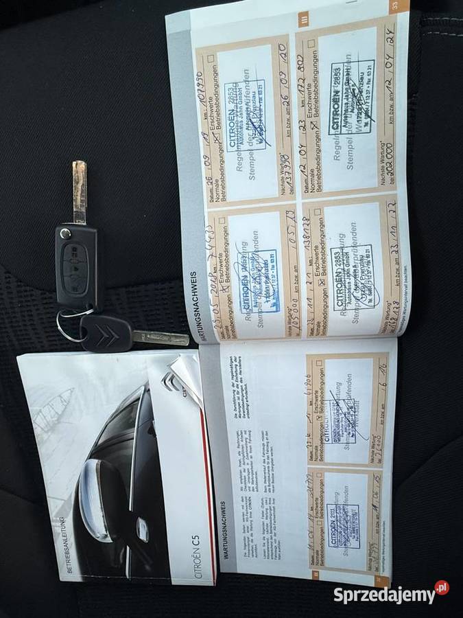Citroen C5 Doskonały stan nieuszkodzony