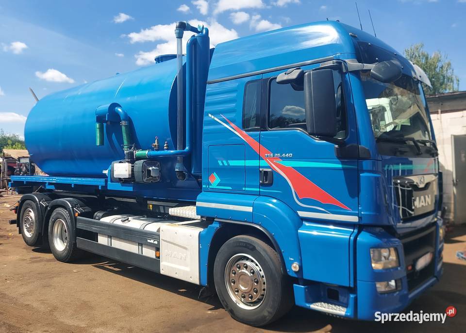 MAN wóz asenizacyjny 2012 nowa beczka 15000l Stęszew