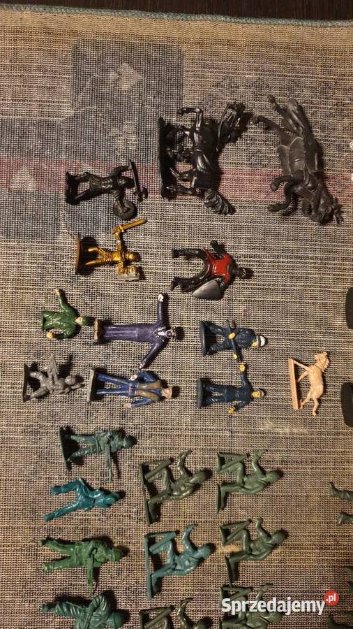 Żołnierzyki żołnierz rycerzyki rycerze figurki