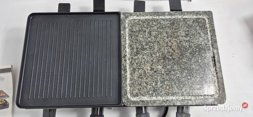 Grill Raclette Clatronic RG 3518 2w1 Gorący Grille elektryczne Biłgoraj