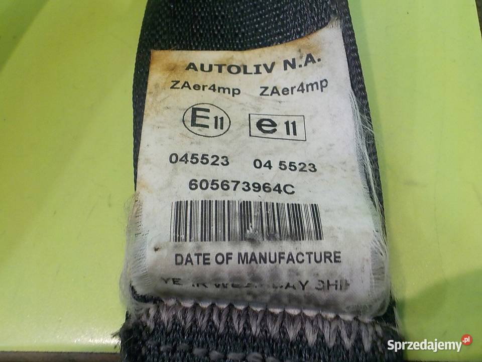 JEEP PATRIOT 07r 5D pas bezpieczenstwa lewy Motoryzacja mazowieckie Suków