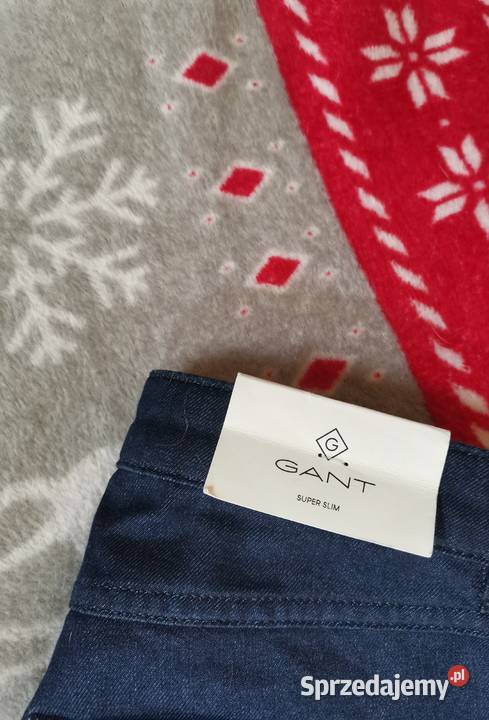 Gant skinny jeansy nowe z metkami 34xs Rozmiar 34(XS) zachodniopomorskie