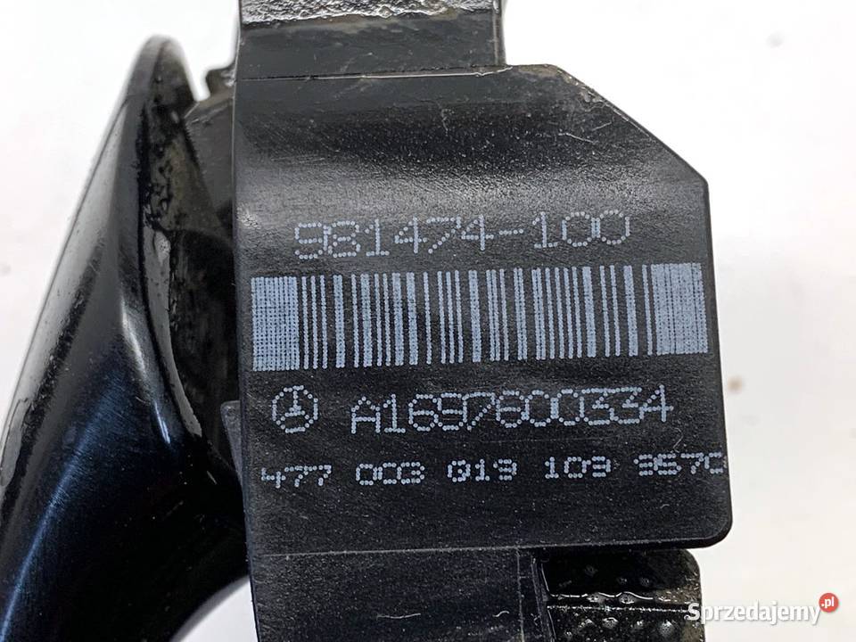 KLAMKA ZEWNĘTRZNA LEWY TYŁ MERCEDES W169 osobowe sprzedam