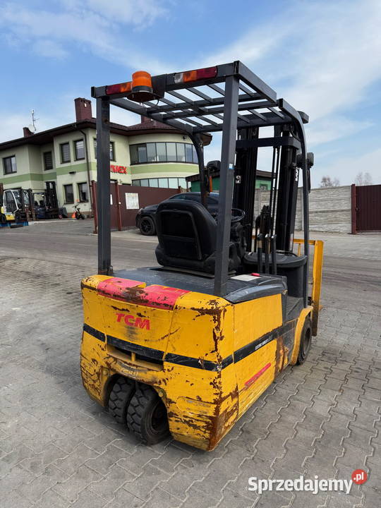 wózek widłowy elektryczny TCM FB20 Triplex 48m elektryczny Działoszyn