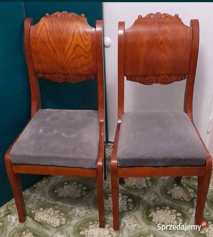 Antyczne krzesła  Biedermeier - antyk