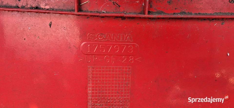 SCANIA P G R T SPOILERY KOMPLET DACHOWY BOCZNE Bieleń