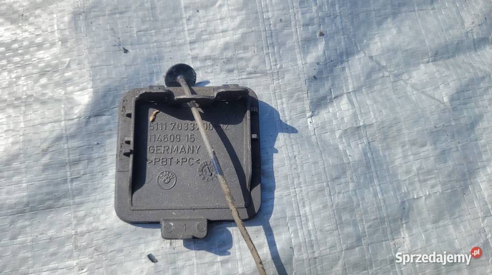 BMW 5 E60 E61 ZAŚLEPKA HAKA ZDERZAKA PRZÓD osobowe Ruda Śląska