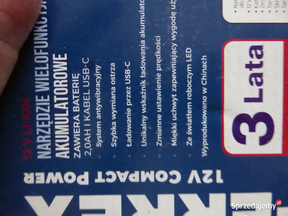 Nieużywane wielofunkcyjne nrzędzie FERREX 12V Olsztyn
