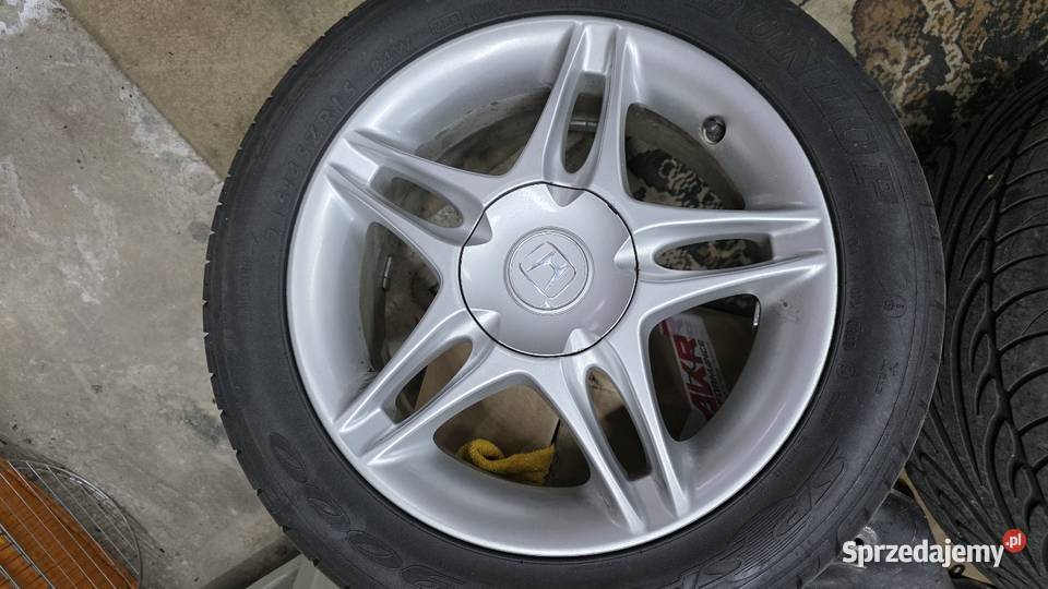 Felgi aluminiowe 15 Honda z oponami Dunlop Średnica 15"