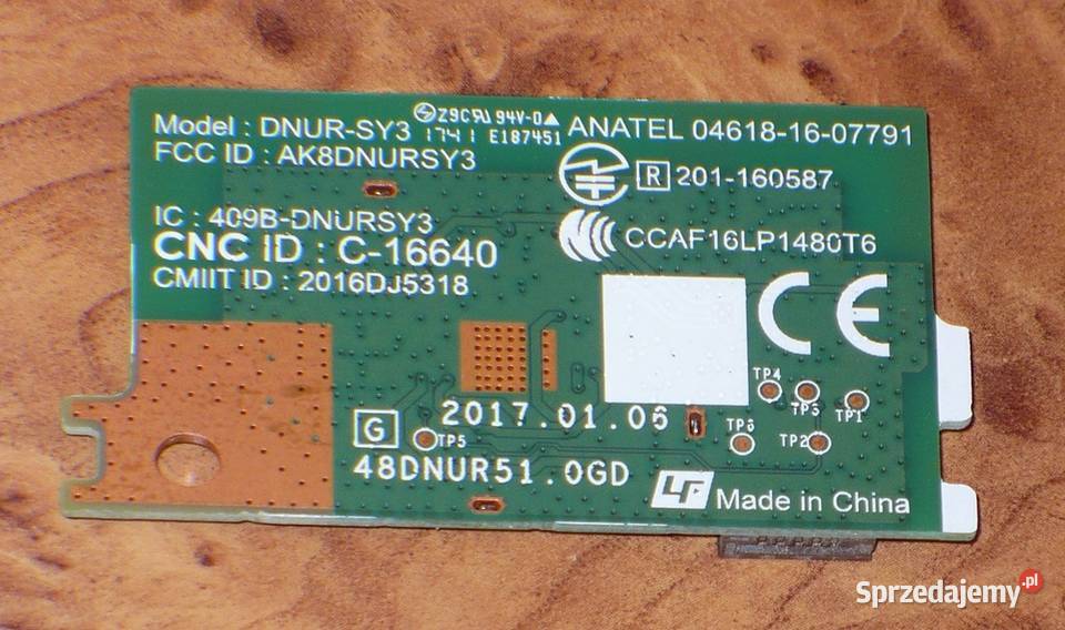 Moduł WiFiBluetooth DNURSY3 145895913 TV Sony Lublin sprzedam
