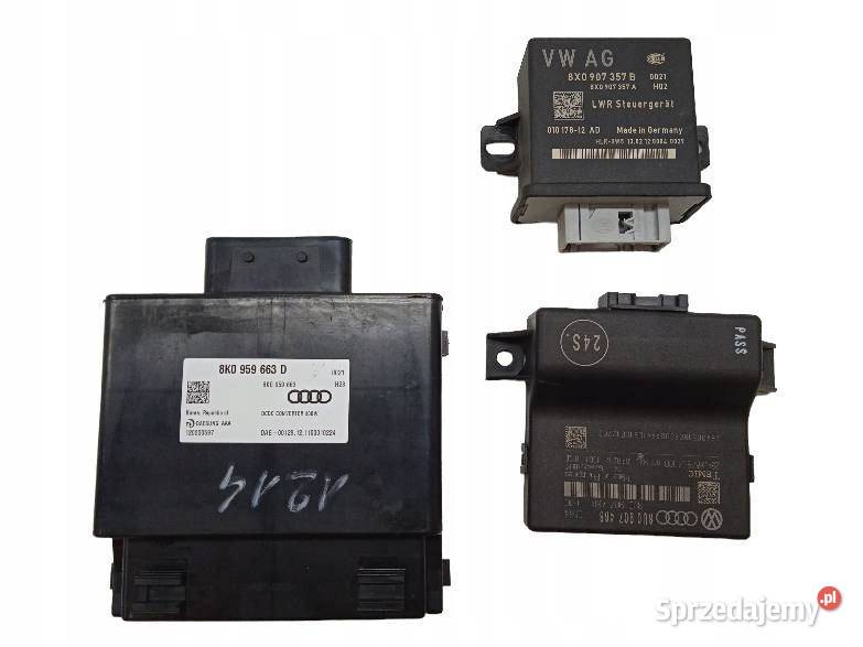 MODUŁ NAPIĘCIA GATEWAY ŚWIATEŁ ZESTAW 8K0959663D Rok produkcji 2012