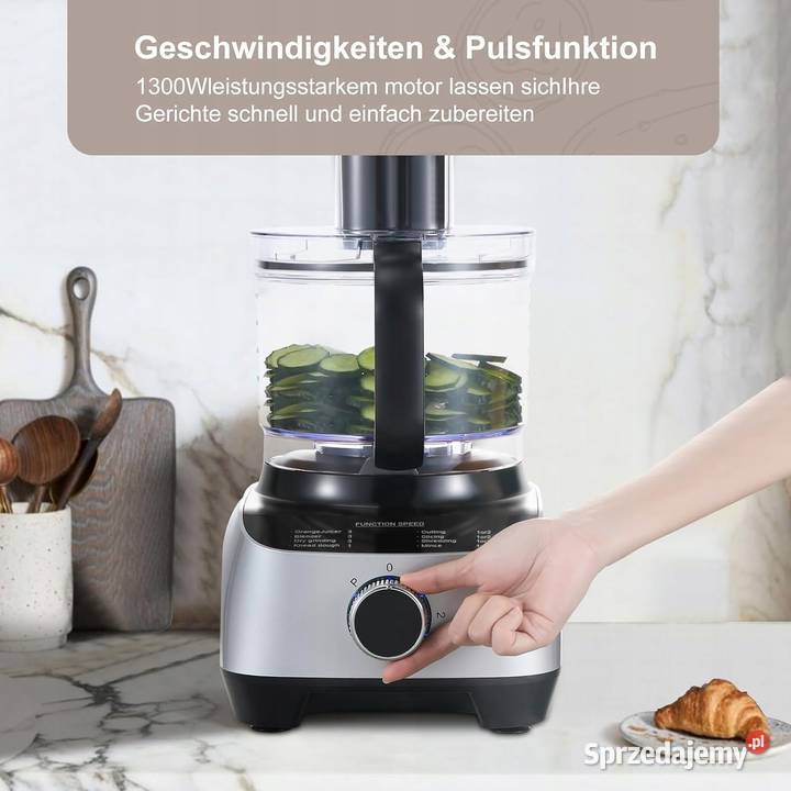 Robot kuchenny 1300 W Food Processor SNDOAS mazowieckie Myszyniec sprzedam