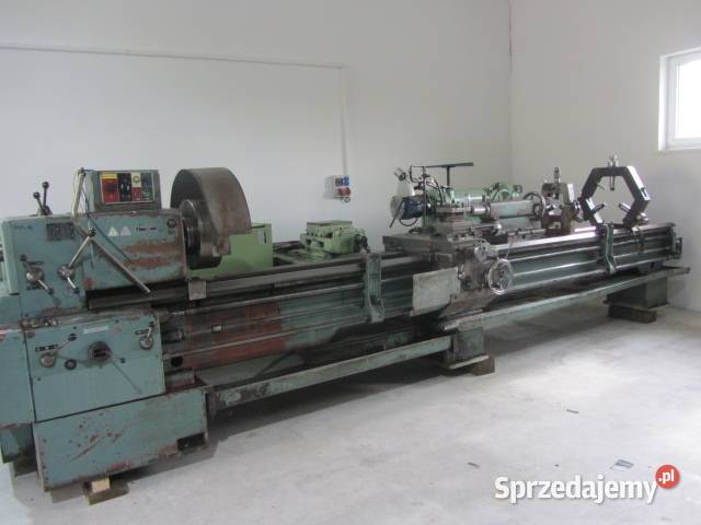 TOKARKA TOKARNIA SN55 B 4000 mm Z REZERW Produkcja Pleszew sprzedam