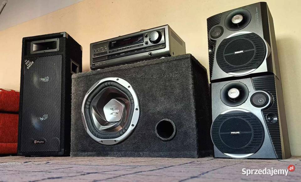 Amplituner technics saex510 z nagłośnieniem warmińsko-mazurskie sprzedam