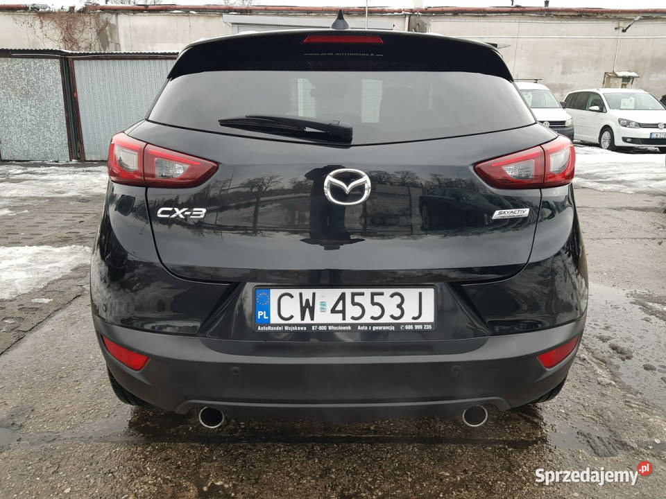 Mazda CX3 15 Diesel SkyActive Nawigacja czujnik deszczu Włocławek sprzedam