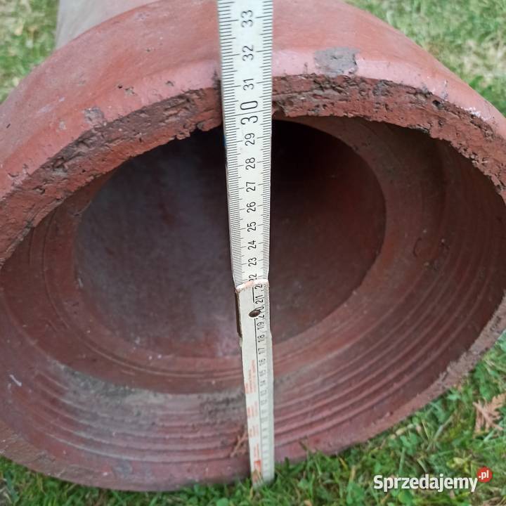 Rura kamionkowa ceramiczna komin wentylacja śląskie Jaworzno