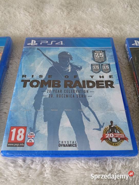 Nowa Trylogia Tomb Raider 4 5 Pakiet 3 gier NOWE Wojcieszków sprzedam