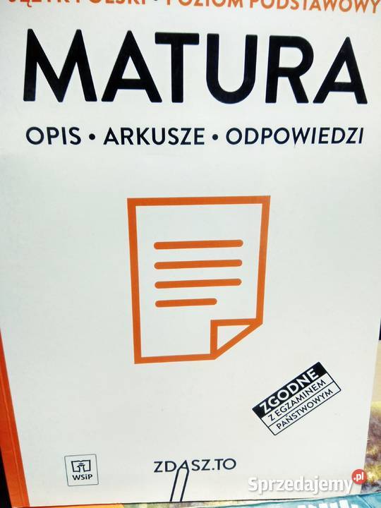 Matura opis odpowiedzi WSiP polski Warszawa