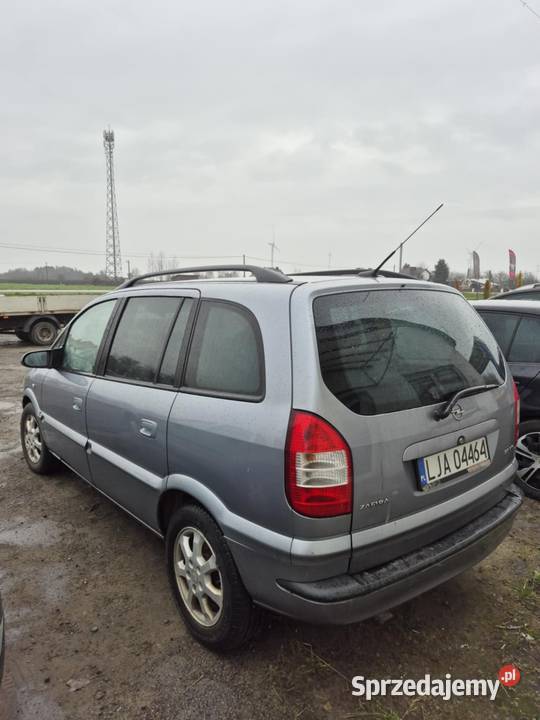 Opel Zafira 20d 7 osób Zarejestrowany w Polsce lubelskie Dzwola