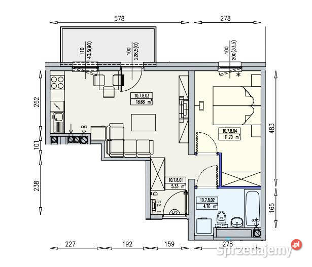 Mieszkanie 3903m2 2pok Wrocław Sprzedaż