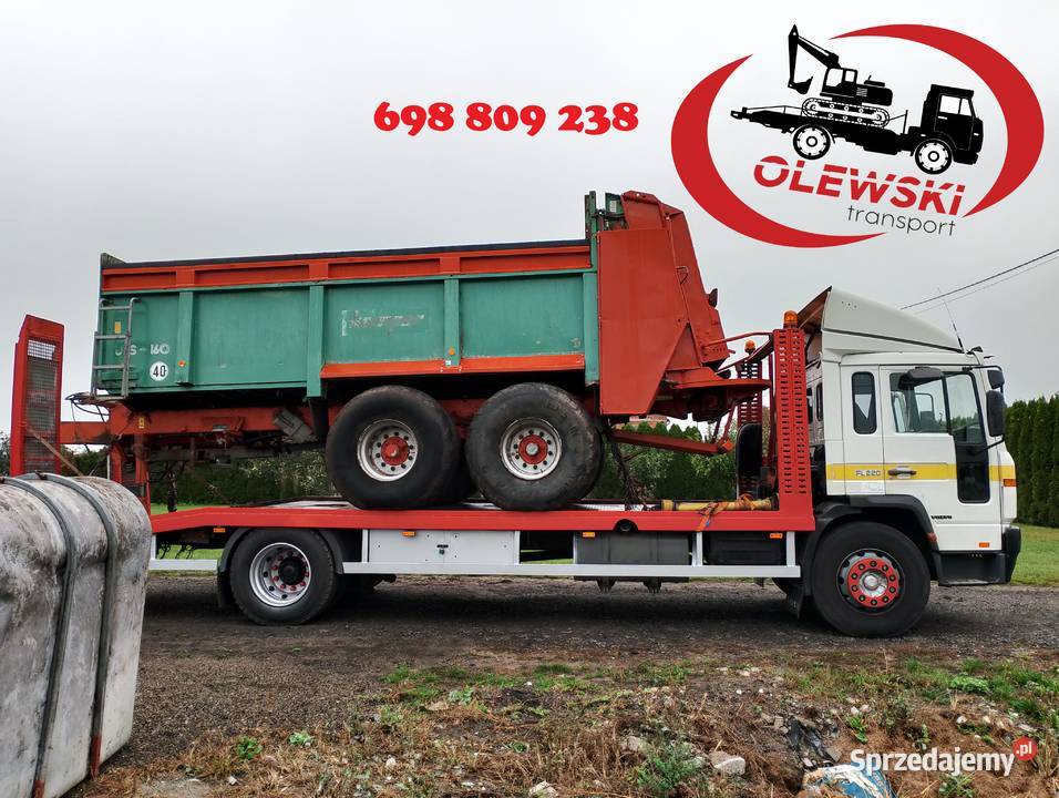 Transport maszyn pomoc drogowa auto pomoc Transport towarów Konin