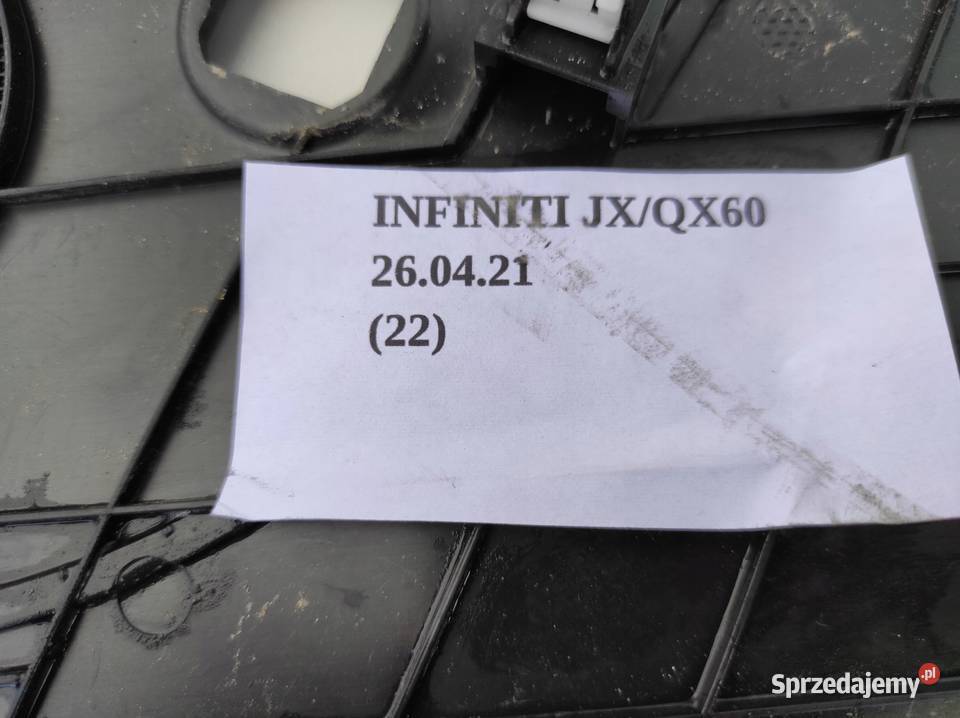 PODSZYBIE WEWNĘTRZNE INFINITI QX60 JX Nowy Tomyśl
