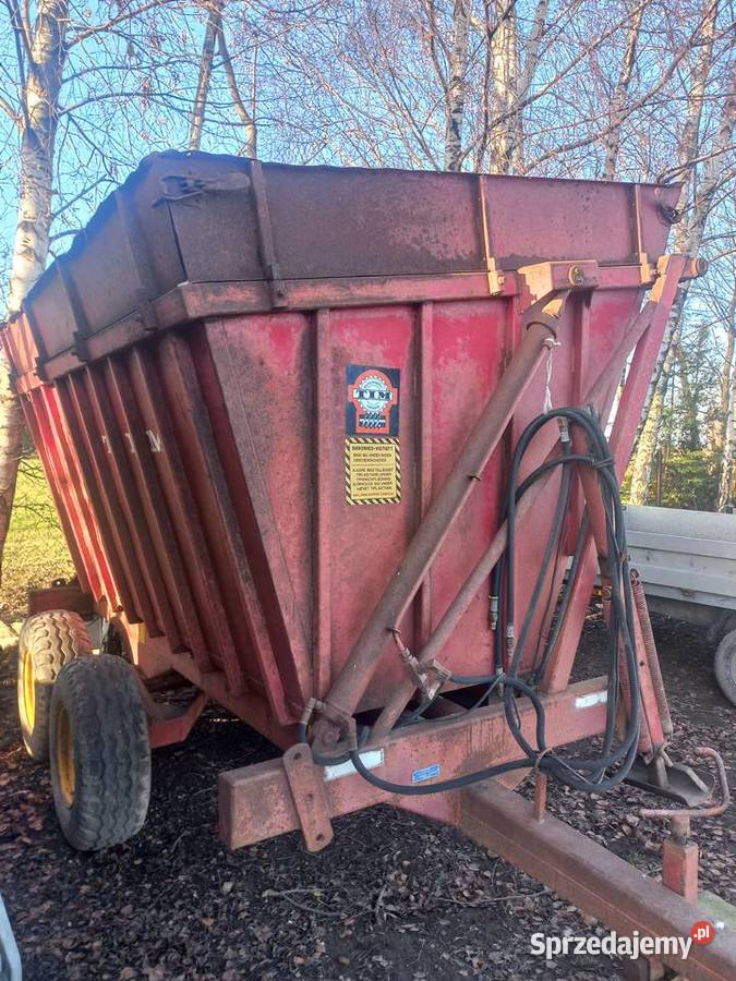 Przyczepa przeładowcza TIM Rolnictwo kujawsko-pomorskie Wonorze