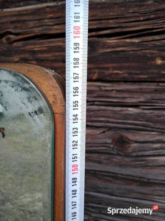 Stara toaletka z lustrem zabytek PRL retro