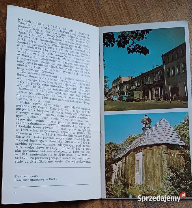 Busko Zdrój i Janusz Kuczyński pocztówki Kraków