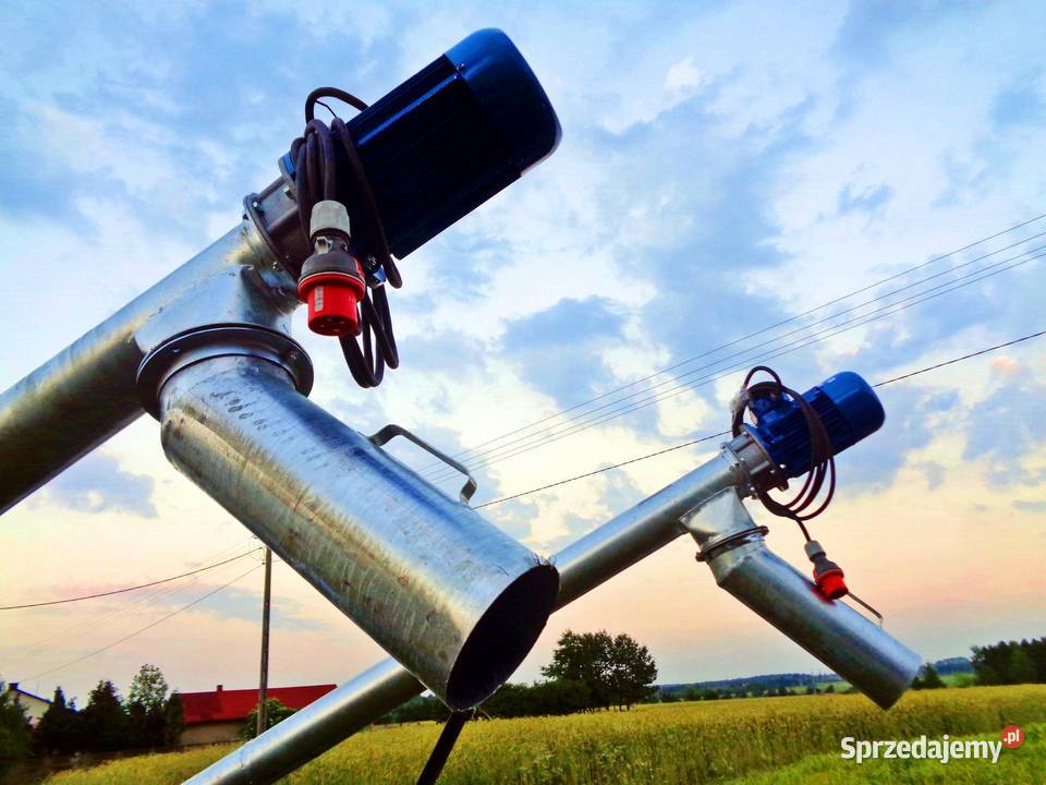 Przenośnik ślimakowy fi 125 Lekki podajnik Pozostałe Kolonia Gorzędów