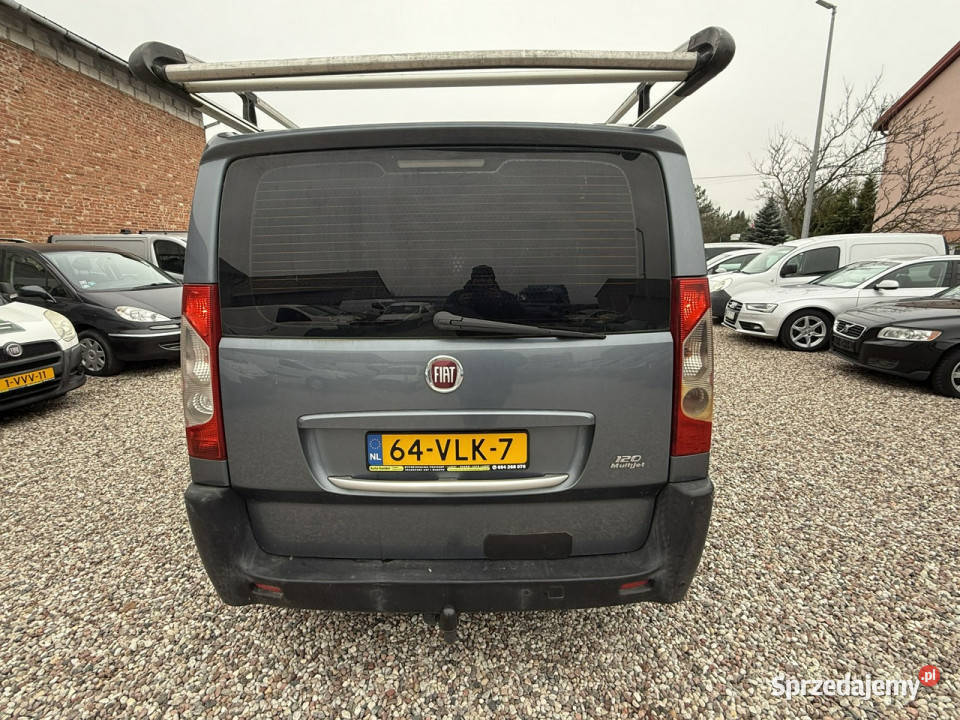 Fiat Scudo Fiat Scudo 20Hdi 2008r 3osobowy serwisowany w ASO Sokołów Podlaski