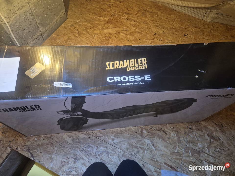 Hulajnoga elektryczna DUCATI Scrambler CrossE Hulajnogi elektryczne Warszawa sprzedam