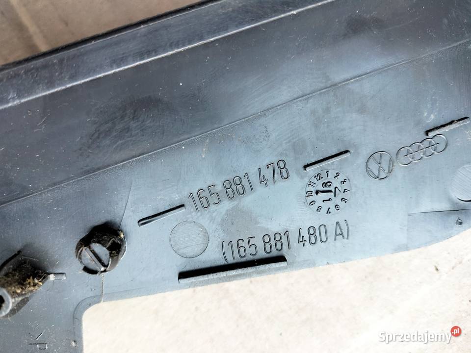 GOLF 2 JETTA 2 3D OSŁONA MECHANIZMU FOTELA Wyposażenie wnętrza sprzedam