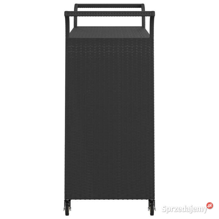 Wózek barowy z szufladą czarny 100x45x97 Warszawa